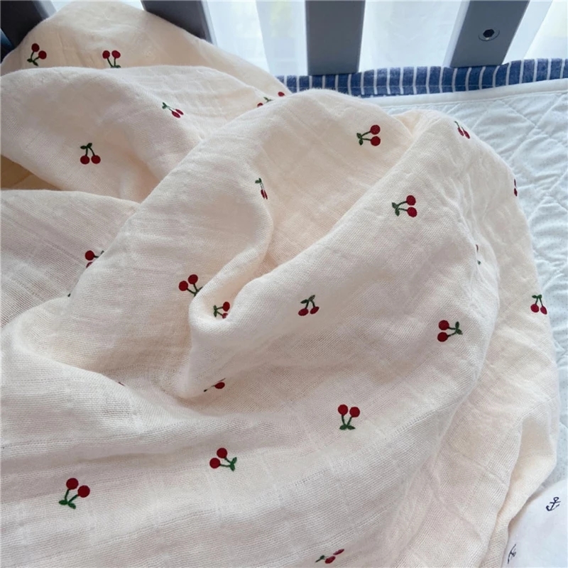 Baby Clothing Fabric - Baby Swaddle Wrap Cotton Muslin Blankets