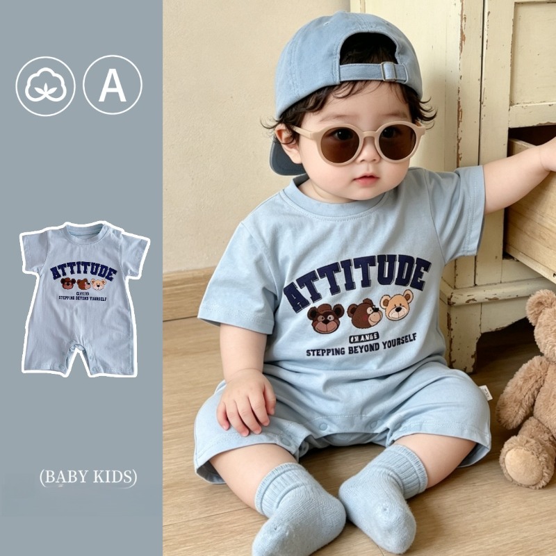 Baby Clothing Online - ZOETOPKID Infant Toddler Crawling Clothes Summer