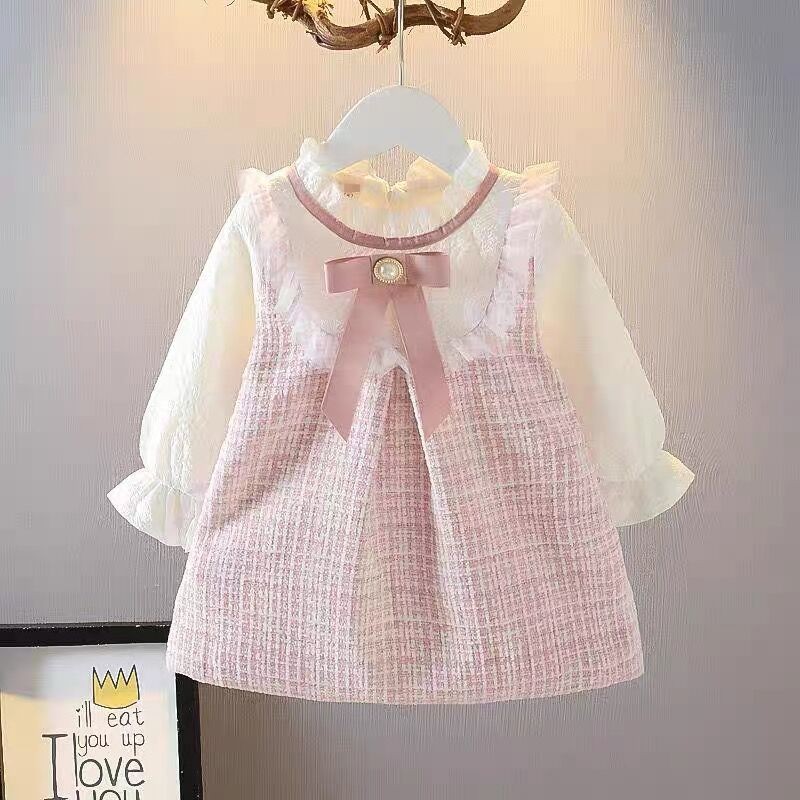 Baby Girl Clothing Zara - Girls Long Sleeve Skirt Cute Loose