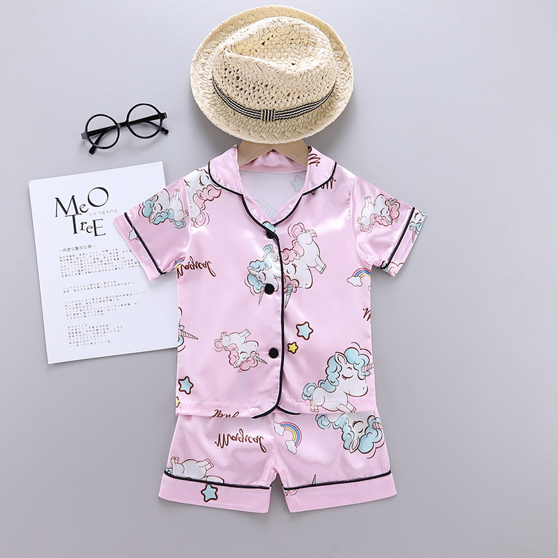 Baby Clothing Patterns - Unicorn Baby Girls Pajamas Clothing Set