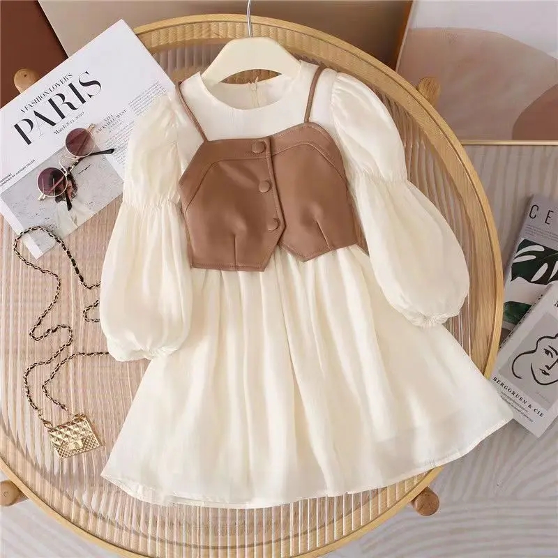 Baby Girl Clothing Zara - Long Sleeve Chiffon Princess Dress +
