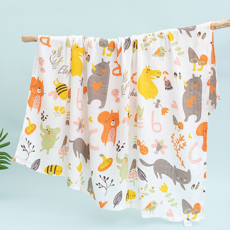 Baby Clothing Fabric - 1 Pcs Animal Pattern 110cm Cotton
