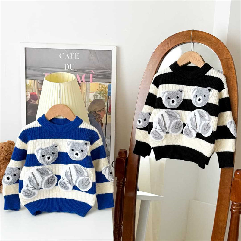 Baby Clothing Jumper - Children's Warm Sweaters Boys Girls Winter