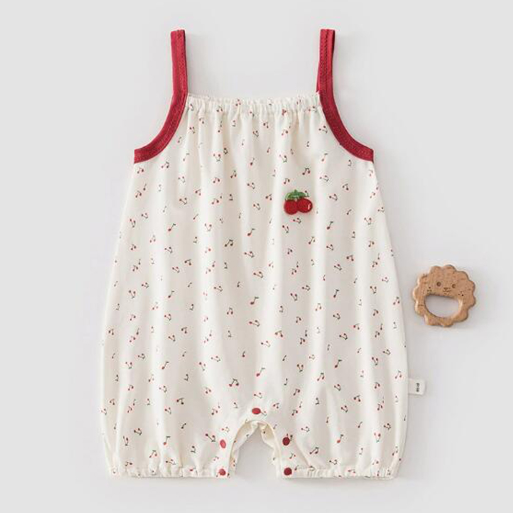 Baby Girl Romper Sleeveless Fl - Baby Clothing Online 评论和价格
