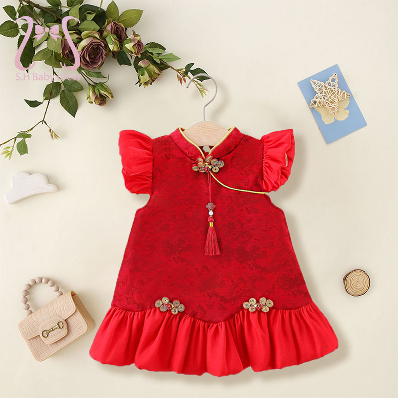 Chinese Style Kid Qipao Classi - Baby Clothing H&M 评论和价格
