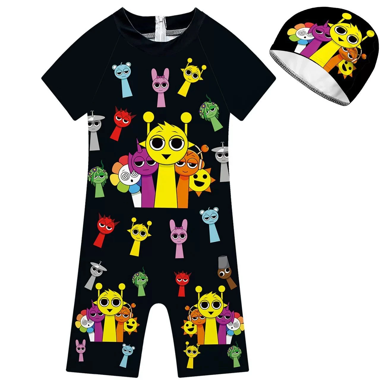 Summer Sprunki Plush Swimwear  - Baby Clothing Online 评论和价格
