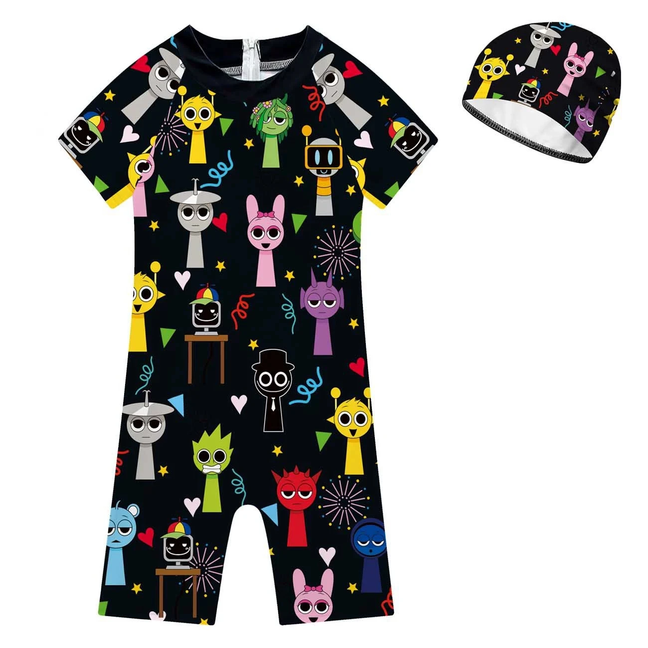 Summer Sprunki Plush Swimwear  - Baby Clothing Online 评论和价格