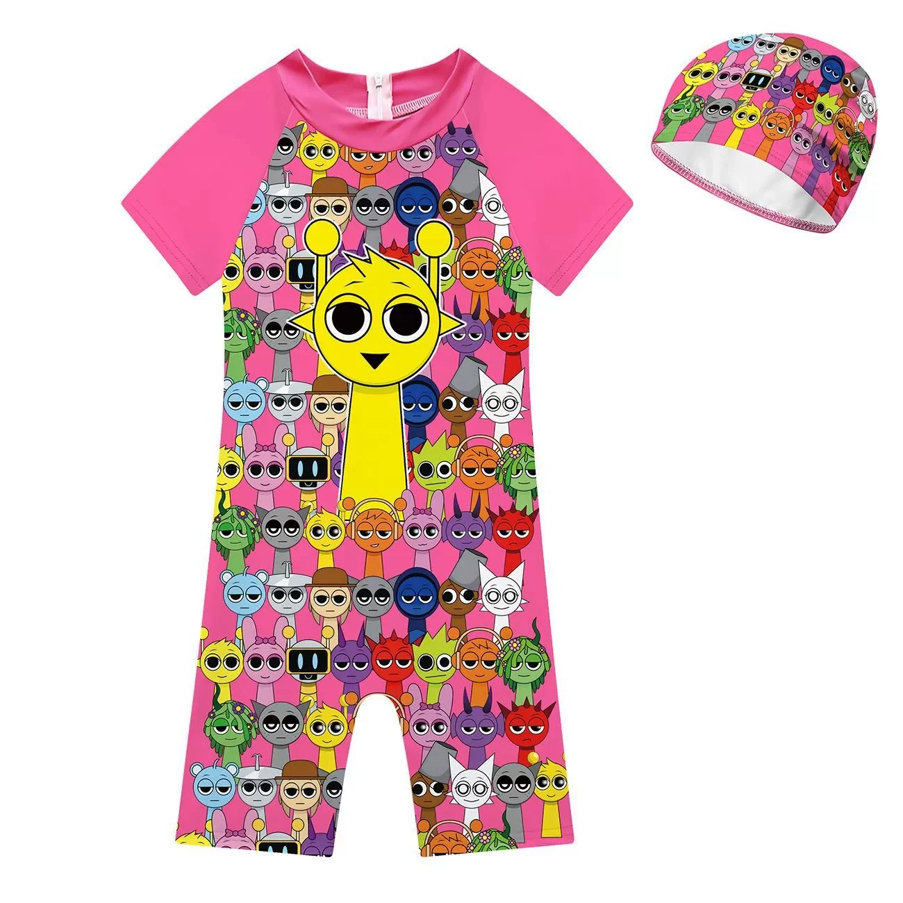 Summer Sprunki Plush Swimwear  - Baby Clothing Online 评论和价格