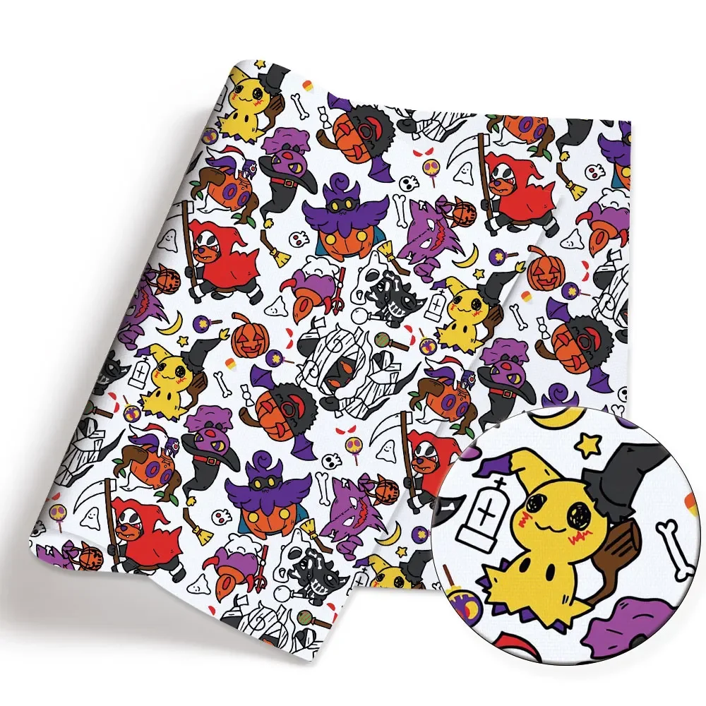 Pokemon Cartoon Fabric140*50cm - Baby Clothing Fabric 评论和价格