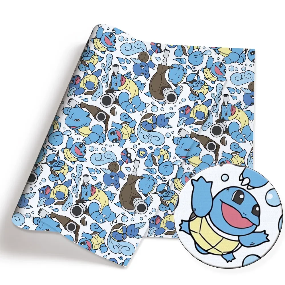 Pokemon Cartoon Fabric140*50cm - Baby Clothing Fabric 评论和价格