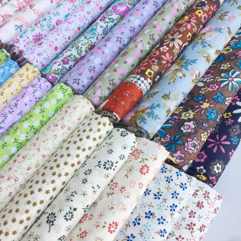 Pure cotton countryside floral - Baby Clothing Fabric 评论和价格