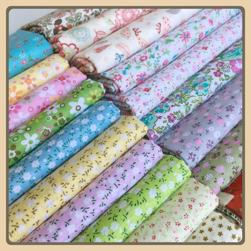 Pure cotton countryside floral - Baby Clothing Fabric 评论和价格