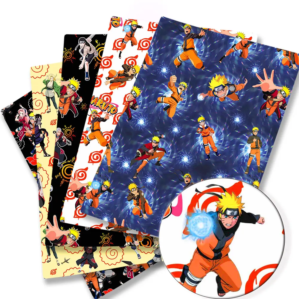 naruto Anime peripherals Fabri - Baby Clothing Fabric 评论和价格