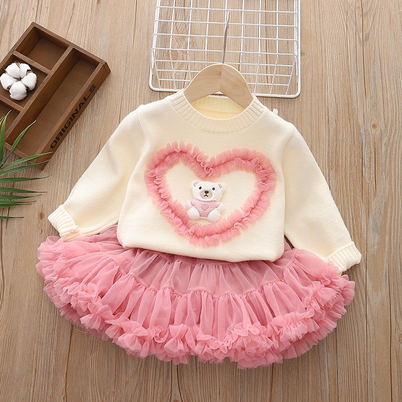 Girl's Jumper Set Autumn and W - Baby Clothing Jumper 评论和价格