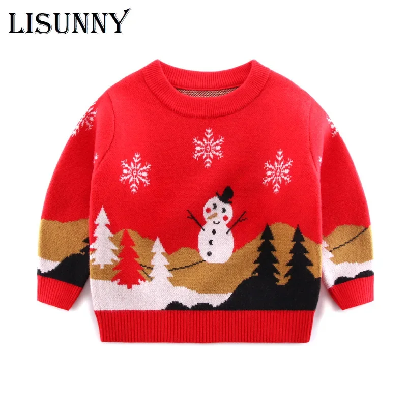 2025 Autumn Winter Kid Christm - Baby Clothing Jumper 评论和价格
