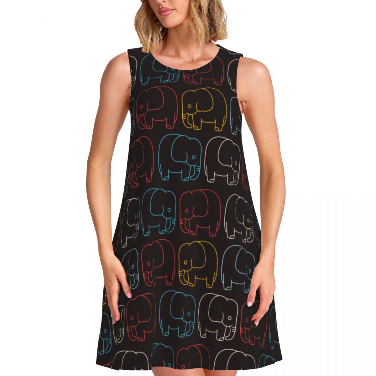 Retro Baby Elephant Dress Colo - Baby Clothing H&M 评论和价格