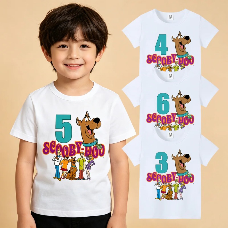 Scooby-Doo Birthday Number Tee - Baby Clothing Patterns 评论和价格