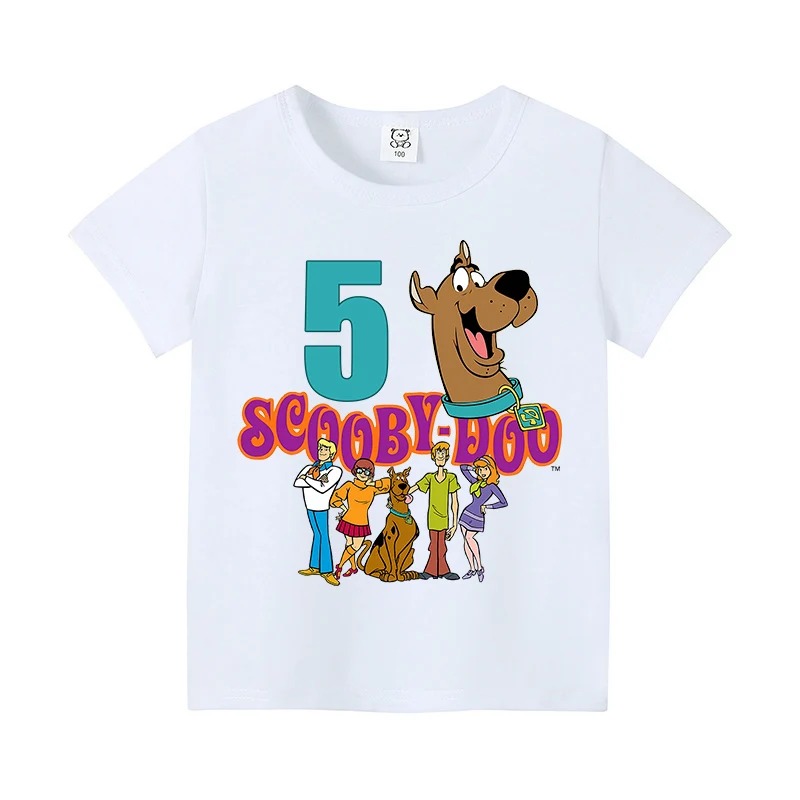 Scooby-Doo Birthday Number Tee - Baby Clothing Patterns 评论和价格