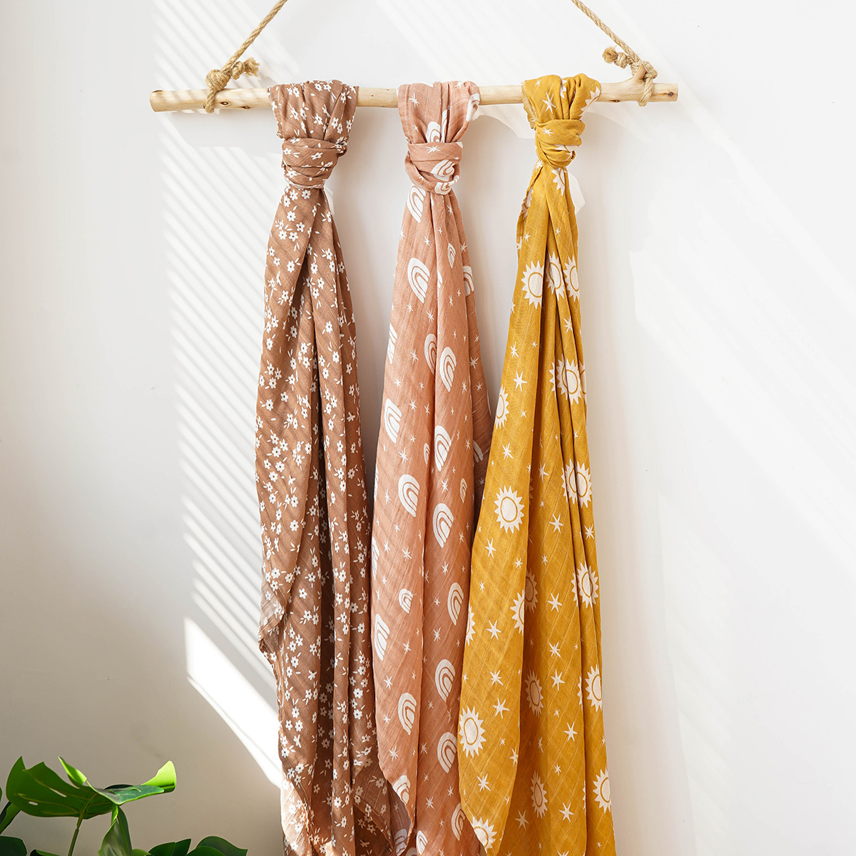 120x110cm 2 Layers Baby Muslin - Baby Clothing Fabric 评论和价格