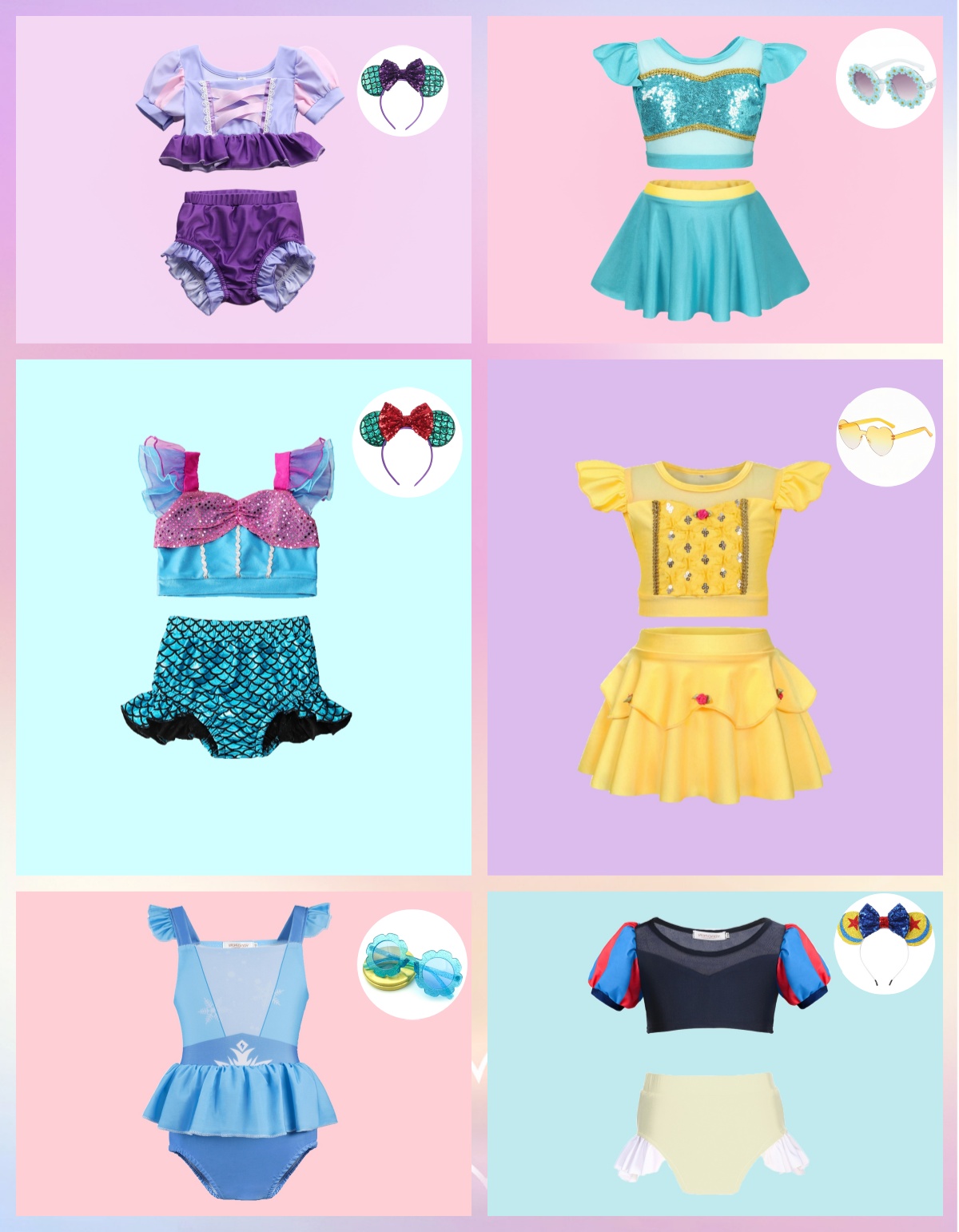 Summer Girl Split Swimsuit Chi - Baby Clothing Patterns 评论和价格