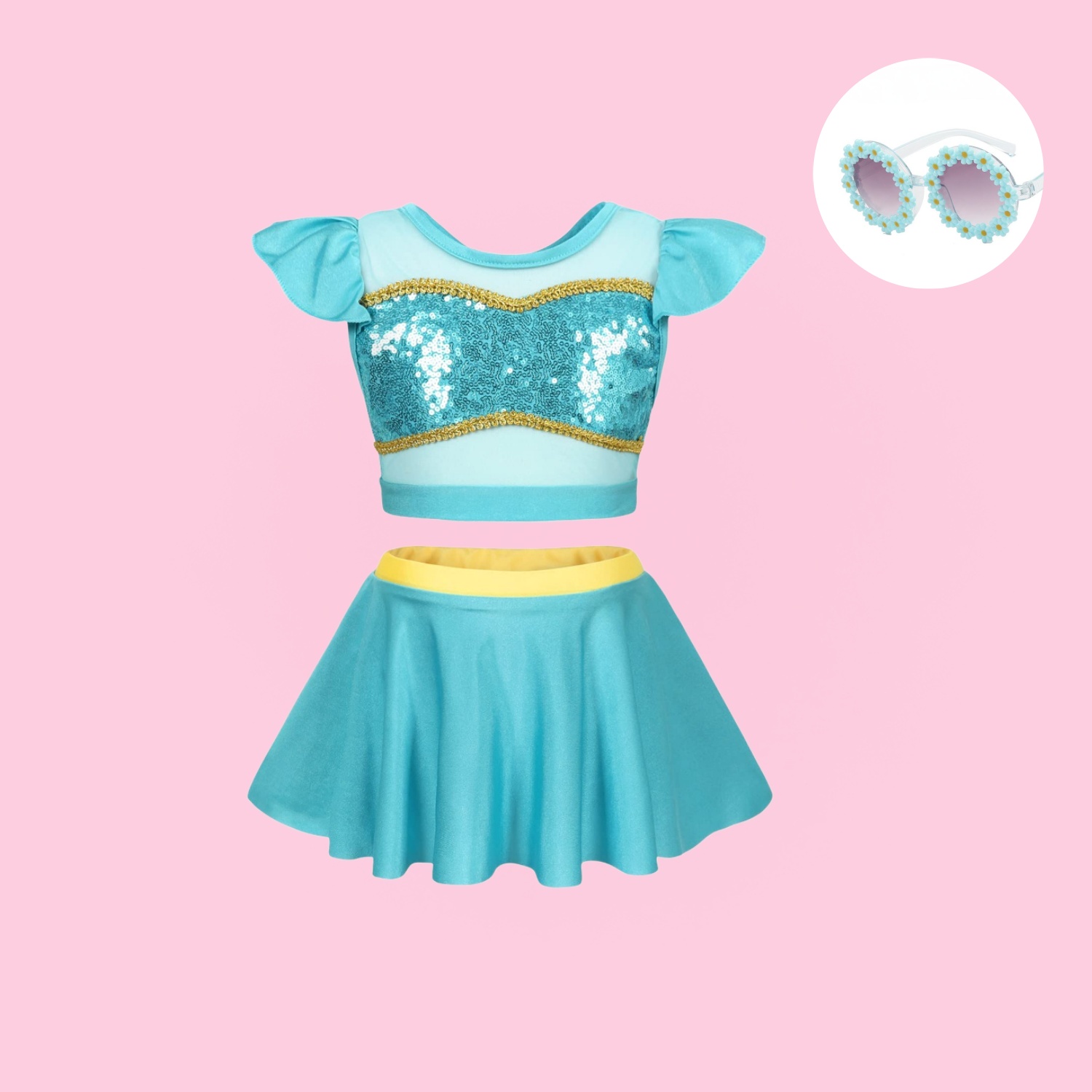 Summer Girl Split Swimsuit Chi - Baby Clothing Patterns 评论和价格