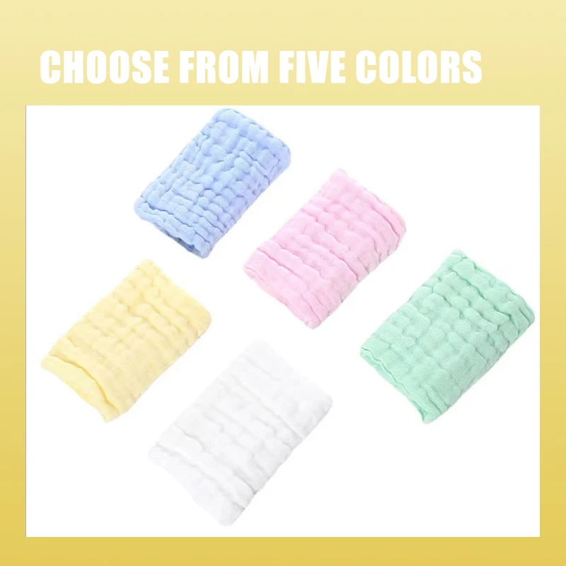 5pcs Baby Muslin Washcloths Bu - Baby Clothing Fabric 评论和价格