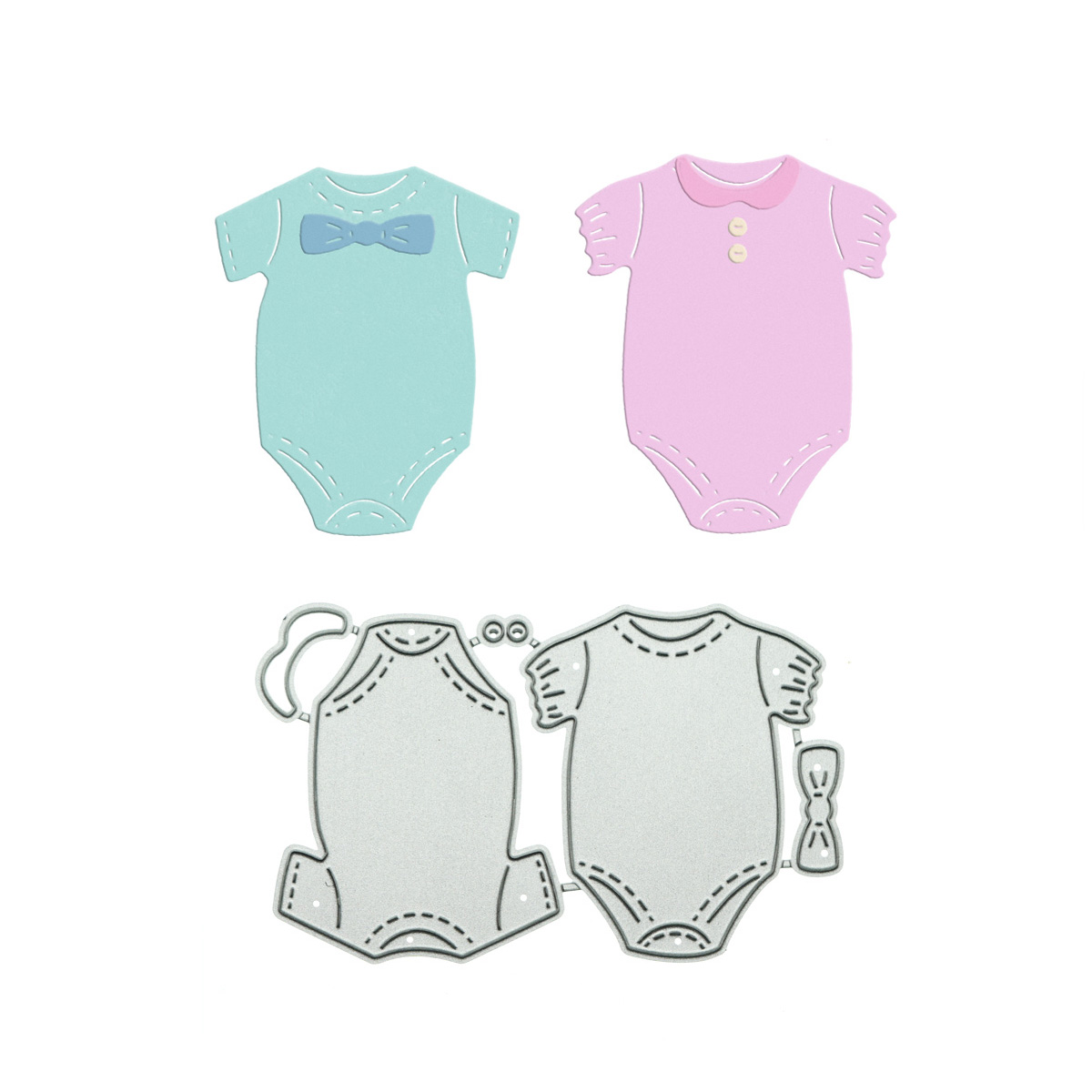 Metal Cutting Dies Clothing Ba - Baby Clothing Patterns 评论和价格