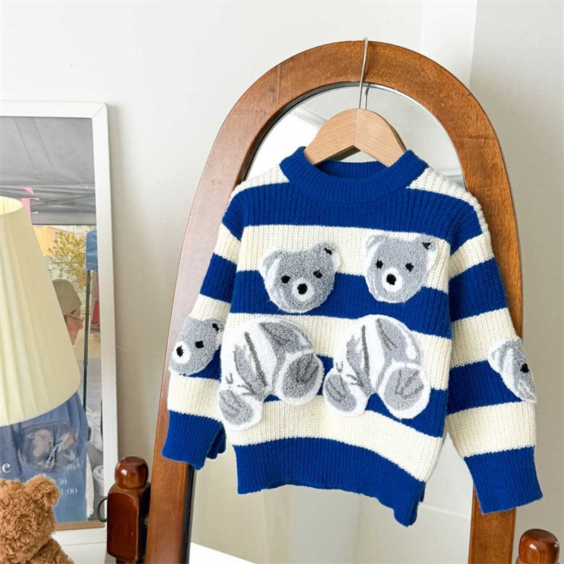 Children's Warm Sweaters Boys  - Baby Clothing Jumper 评论和价格