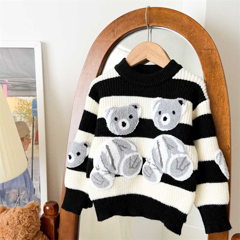 Children's Warm Sweaters Boys  - Baby Clothing Jumper 评论和价格